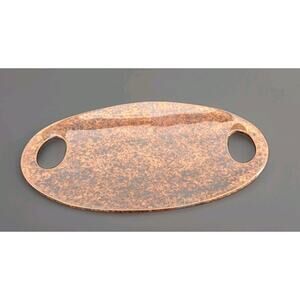 Nambe Heritage 18”x11” Pebble Handle Bronze Tray MT0263 Steve Cozzolino Copper